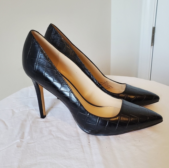 NINE WEST Black pumps Size 8 - Picture 2 of 7